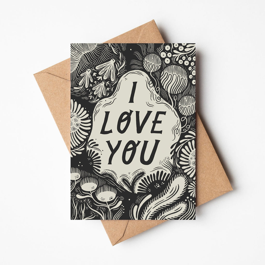 Lauren Marina I Love You Valentines Card