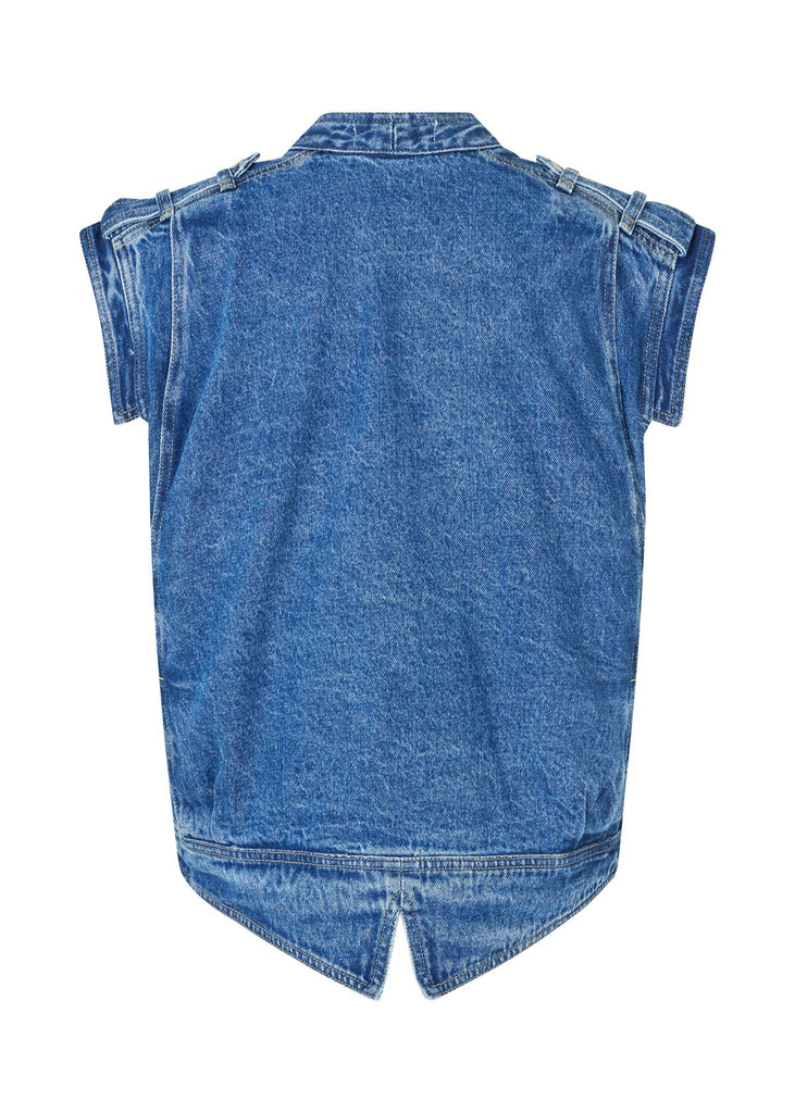 Lollys Laundry Sam Denim Vest&nbsp;