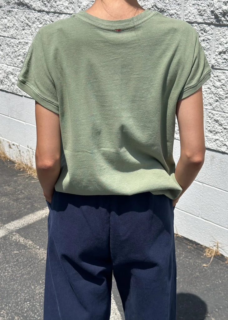 Le Bon Shoppe Ease Tee In Matcha&nbsp;