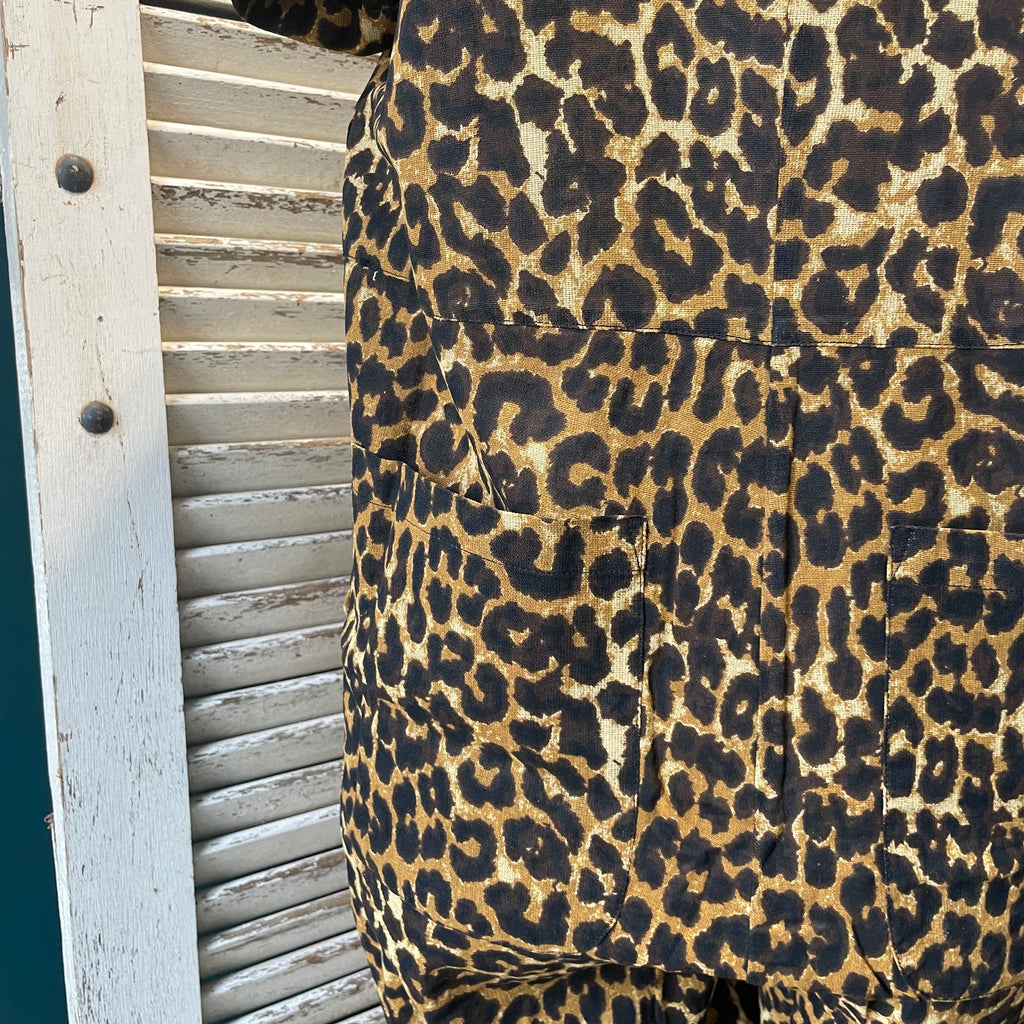 Five Elicia Leopard Print Jumpsuit