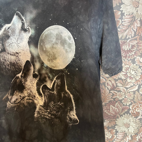 Howling at the Moon Wolf Graphic Tee