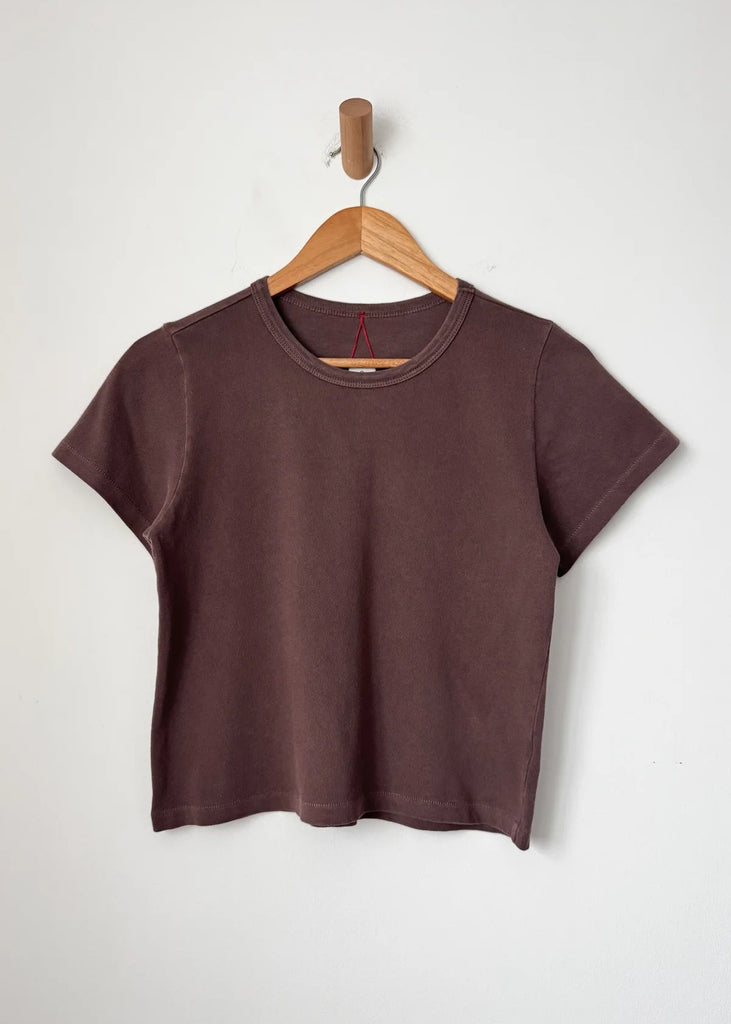 Le Bon Shoppe The Little Boy Tee in Espresso