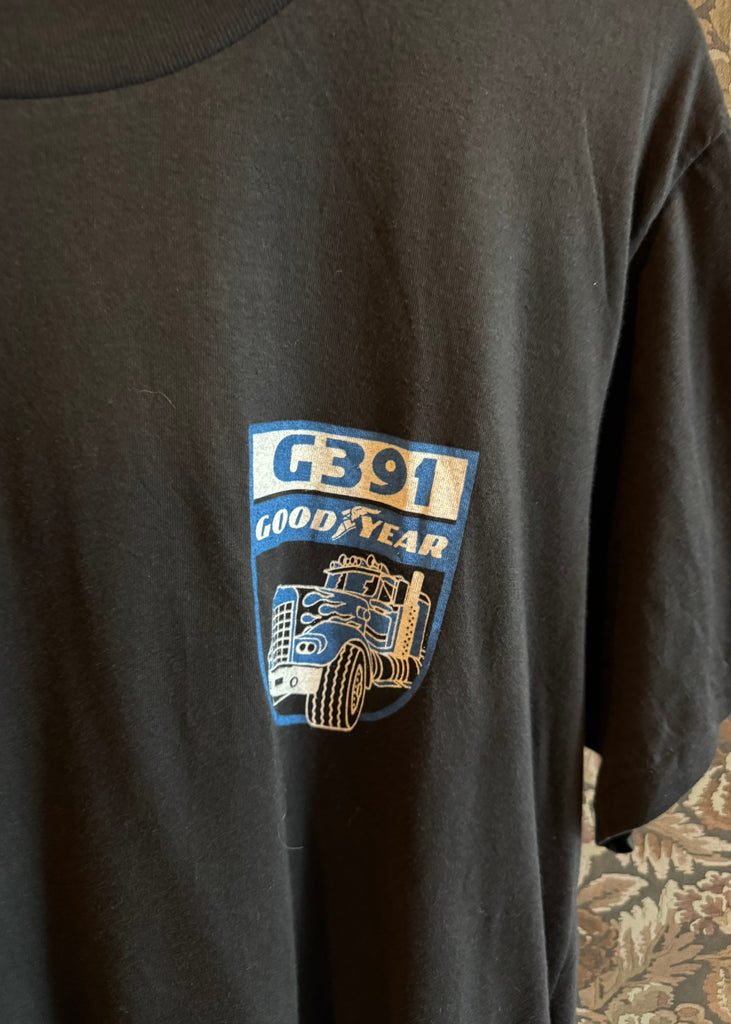 Vintage Black Good Year Tee