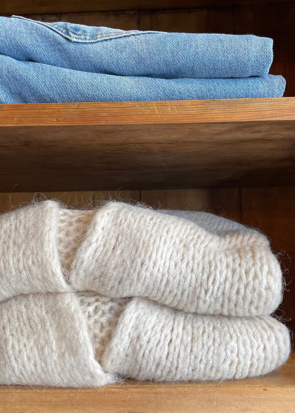 ØST London Smila Cardigan in Classic Oat