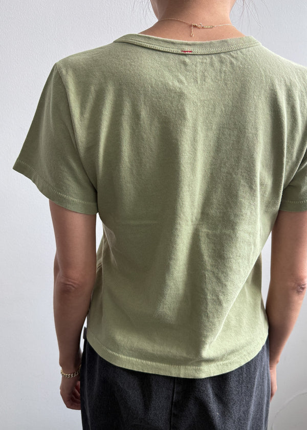 Le Bon Shoppe The Little Boy Tee in Pistachio