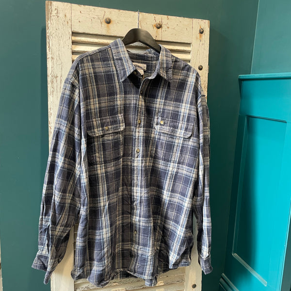 Carhartt Check Flannel Shirt in Blue