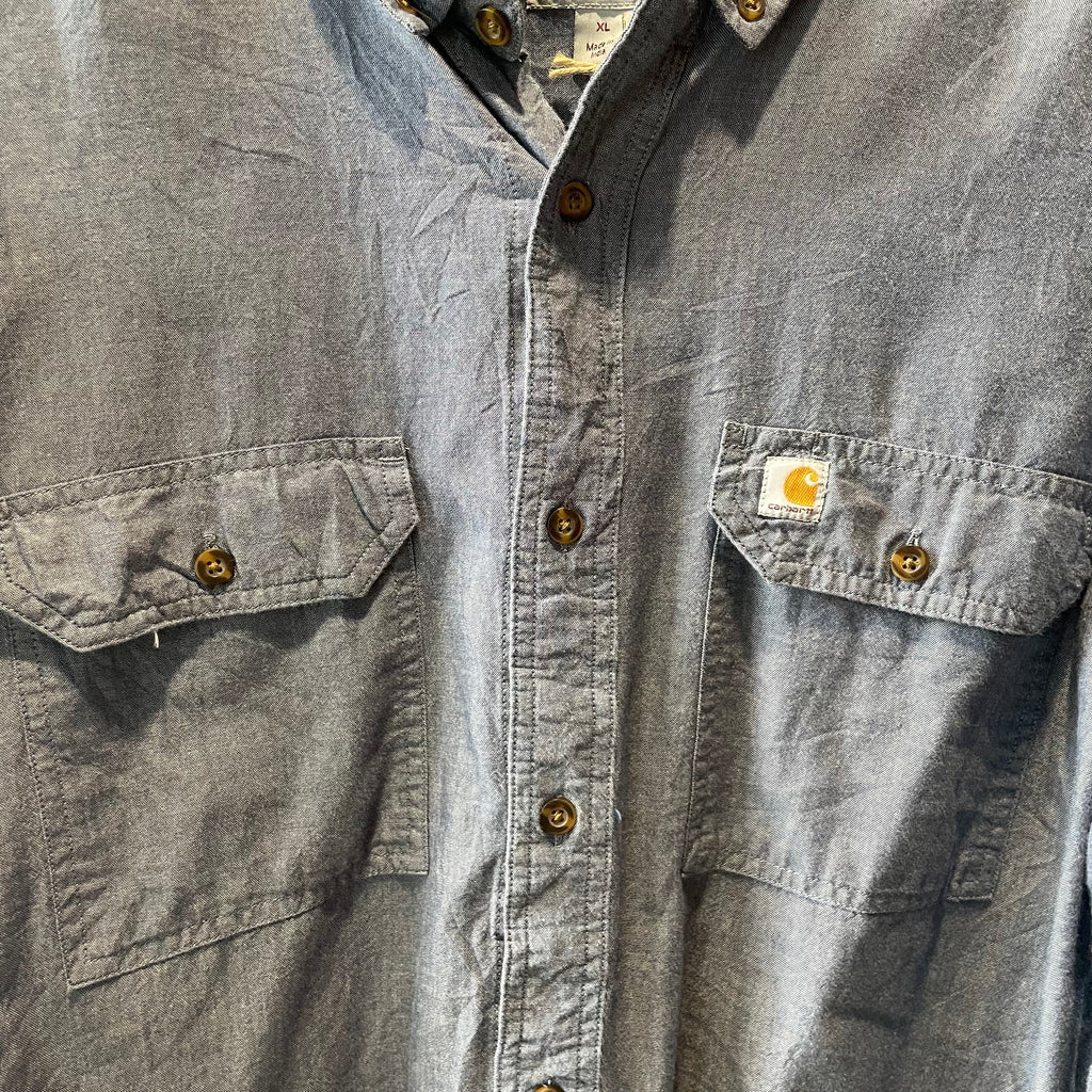 Carhartt Cotton Shirt in Dusty Blue