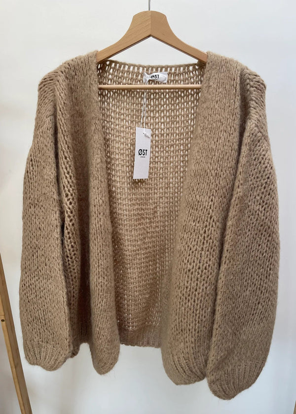 ØST London Smila Cardigan in Coffee