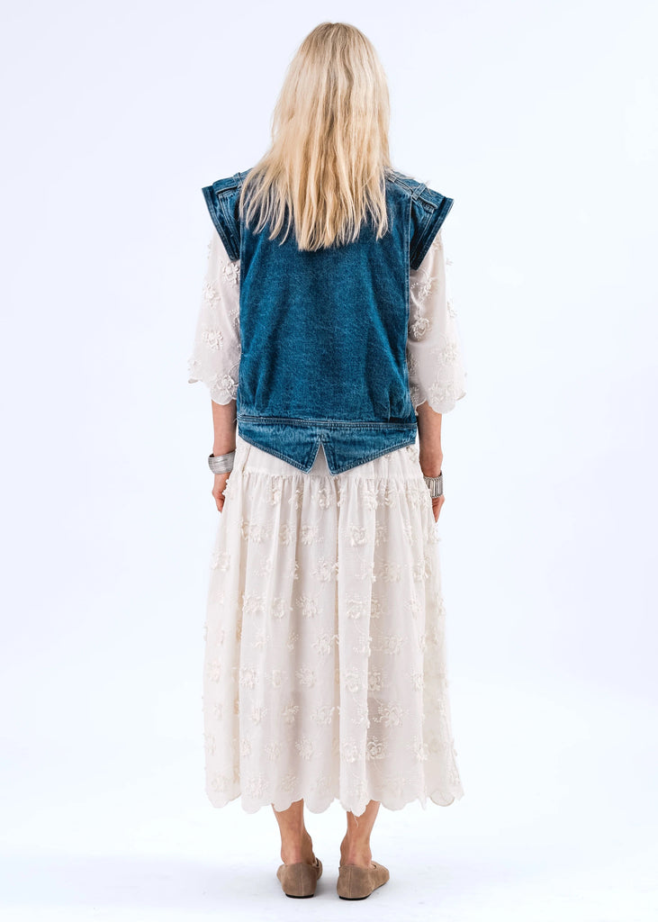 Lollys Laundry Sam Denim Vest&nbsp;