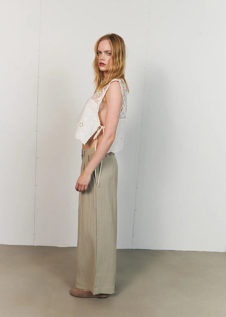 Lollys Laundry Milo Pants In Beige