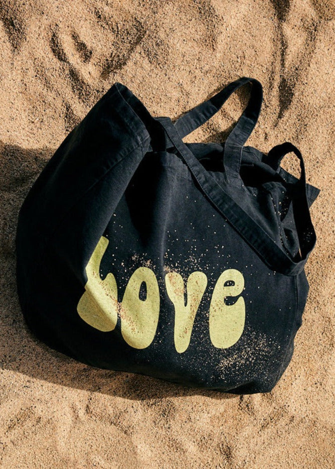 FIVE Love Tote Bag in Carbon