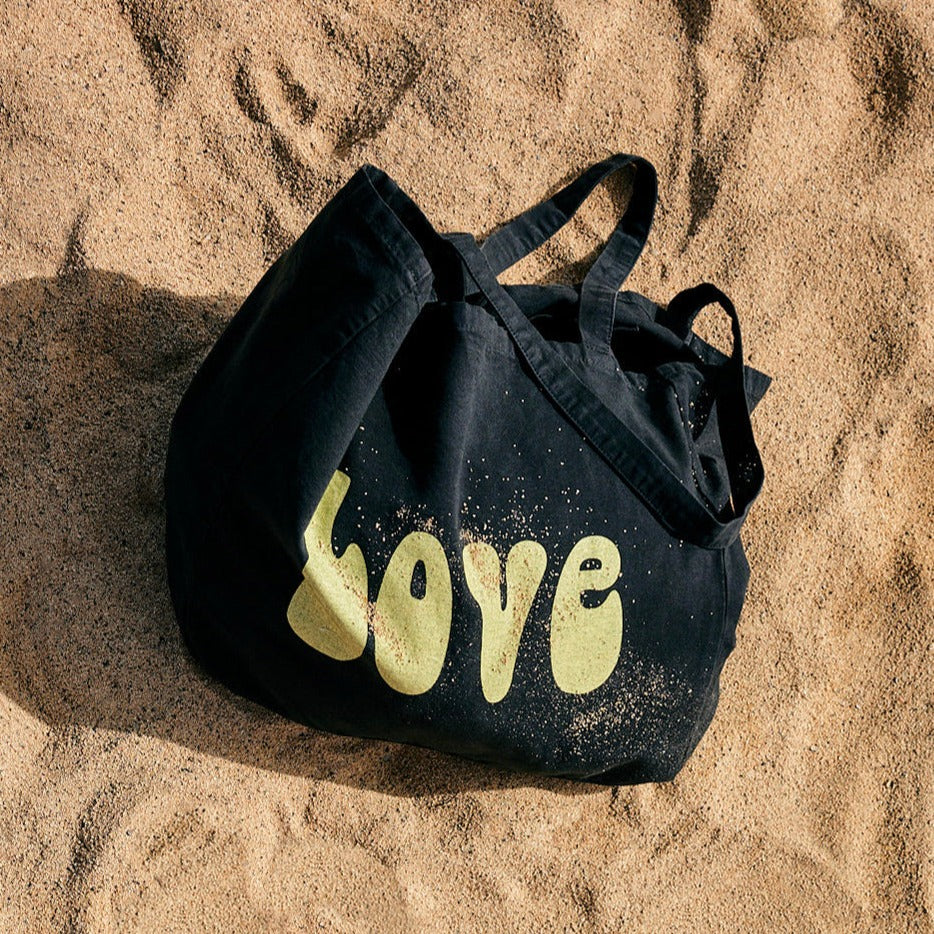 FIVE Love Tote Bag in Carbon