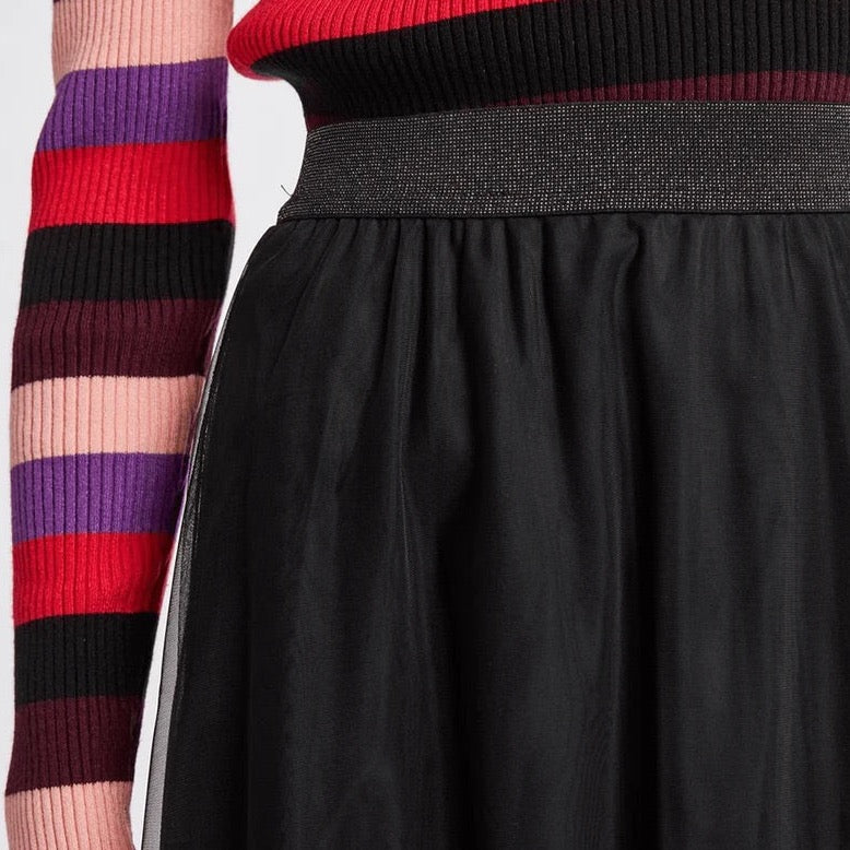 Numph Nuea MaxiI Skirt In Black