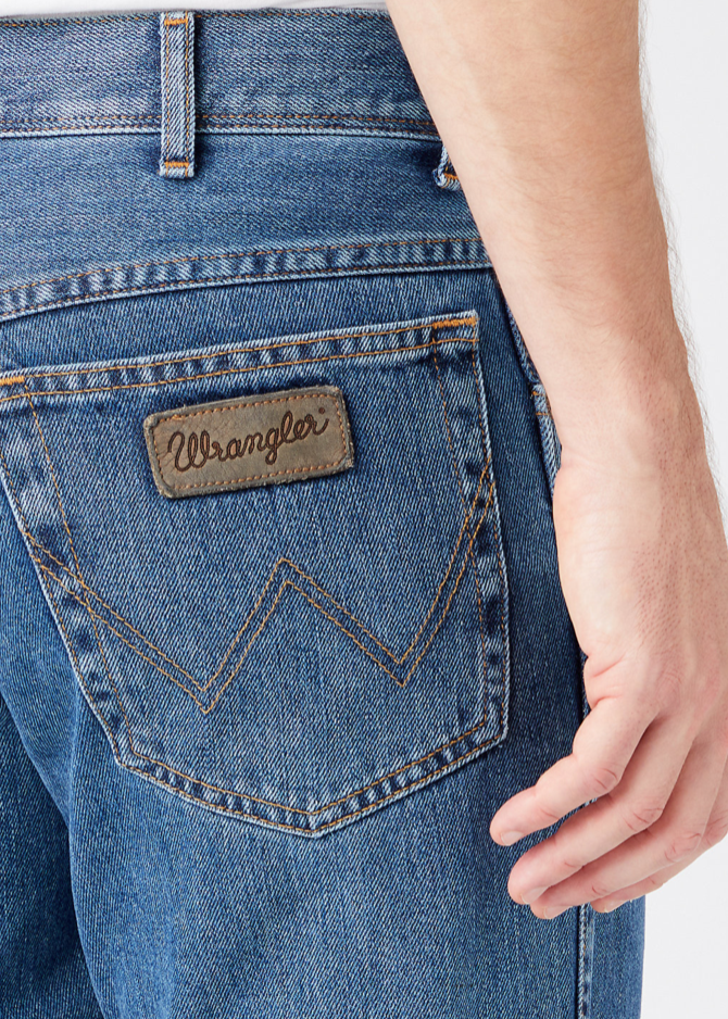 Wrangler Texas Jeans In Vintage Stonewash