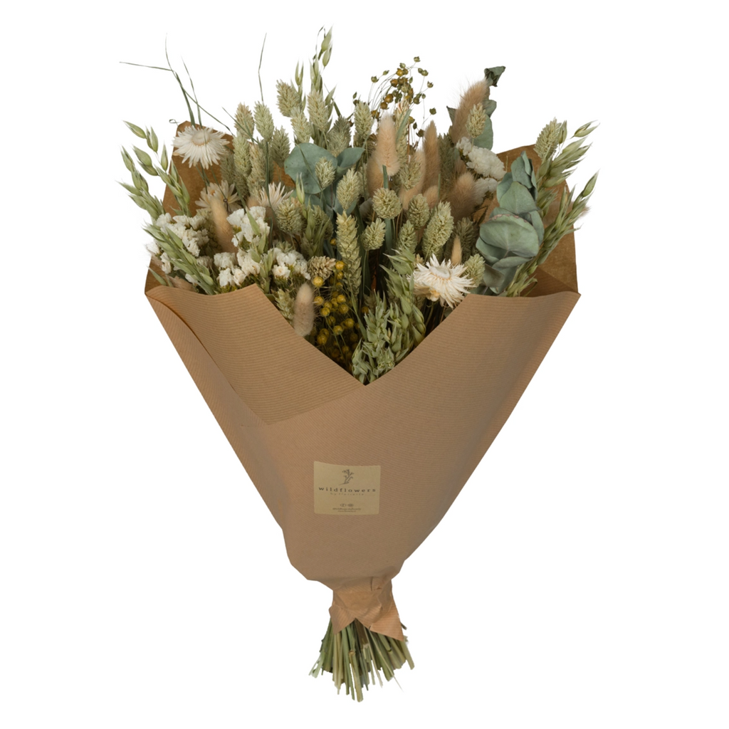 Dried Flowers Classic Bouquet In Multi Natural - Large