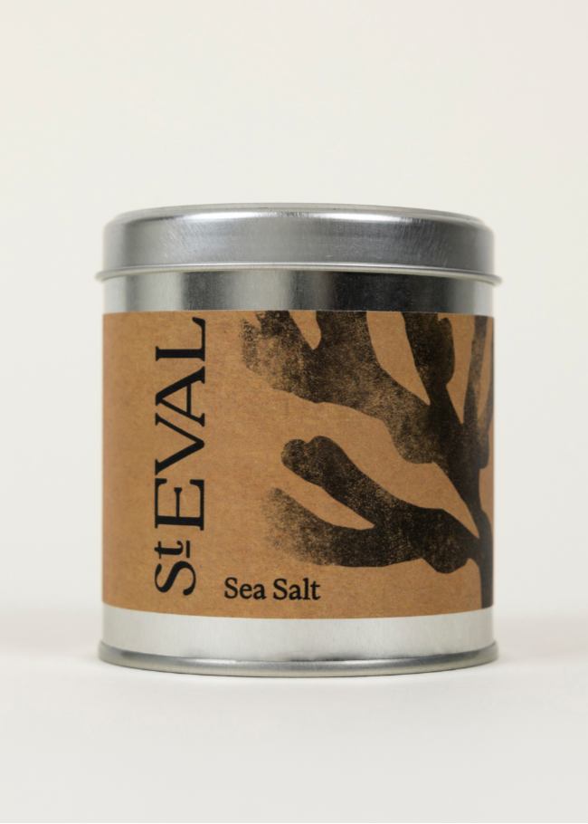 St Eval Sea Salt, Scented Tin Candle