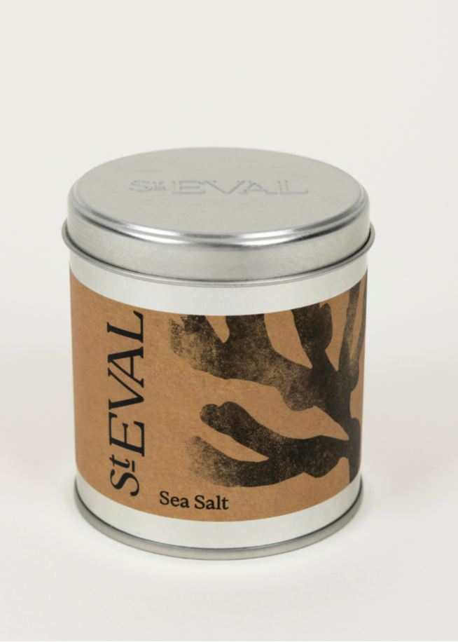 St Eval Sea Salt, Scented Tin Candle