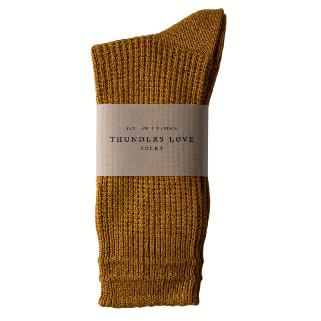 Thunders Love Mens Link Collection Toffee Socks