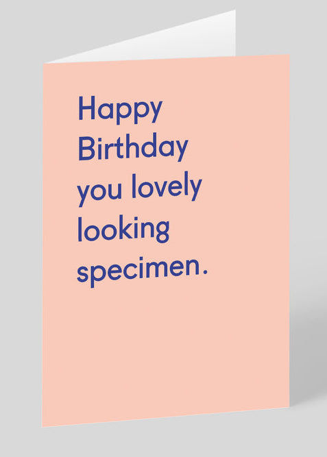 Lovely Looking Specimen Greeting Card 