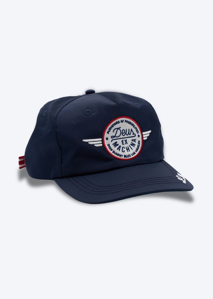 Deus ex Machina Hessel Cap in Pageant Blue