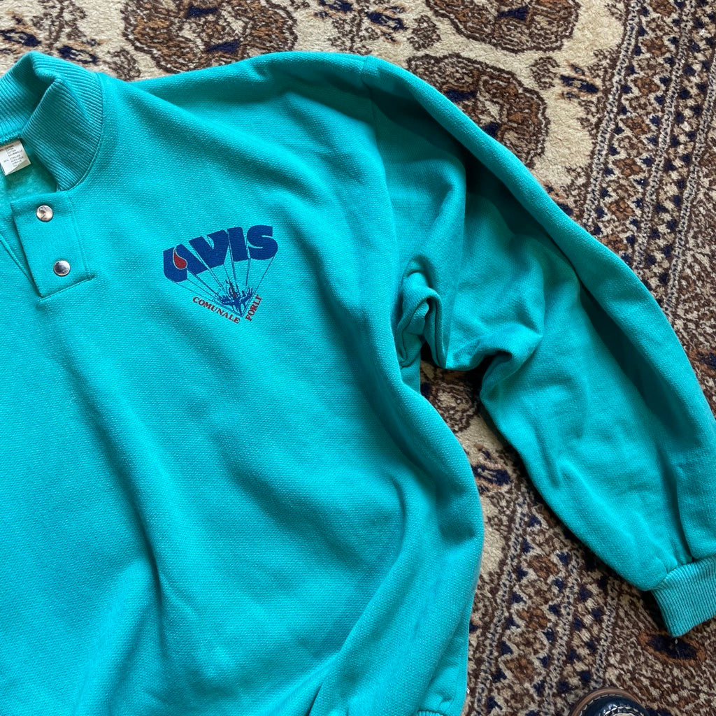 Vintage Turquoise Avis Sweatshirt