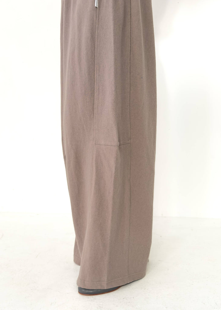 Brown pants on a white background