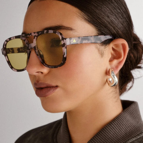 Aire Sunglasses Whirlpool - Charcoal Tort Sage Tint