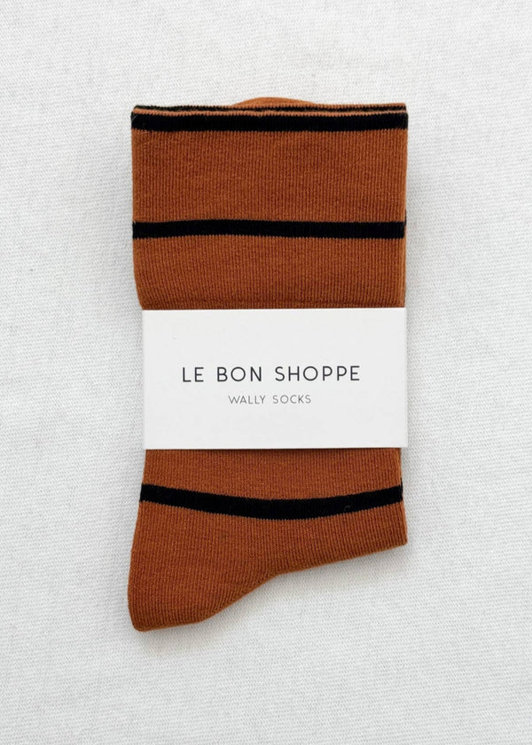 Le Bon Shoppe Wally Socks in Camel