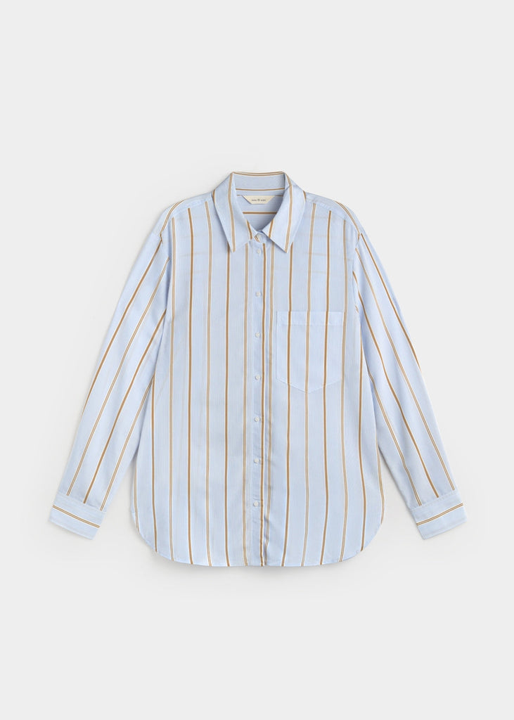 ese o ese Oversize Stripes Shirt