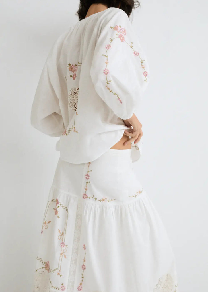 ese O ese Teresinha Cotton Blouse