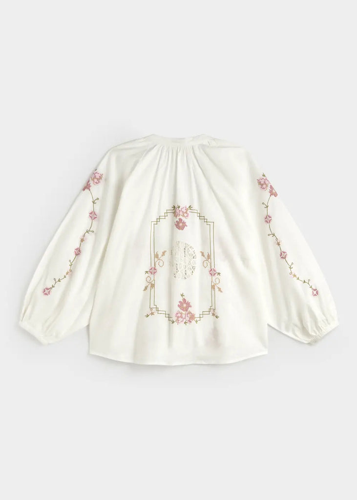 ese O ese Teresinha Cotton Blouse