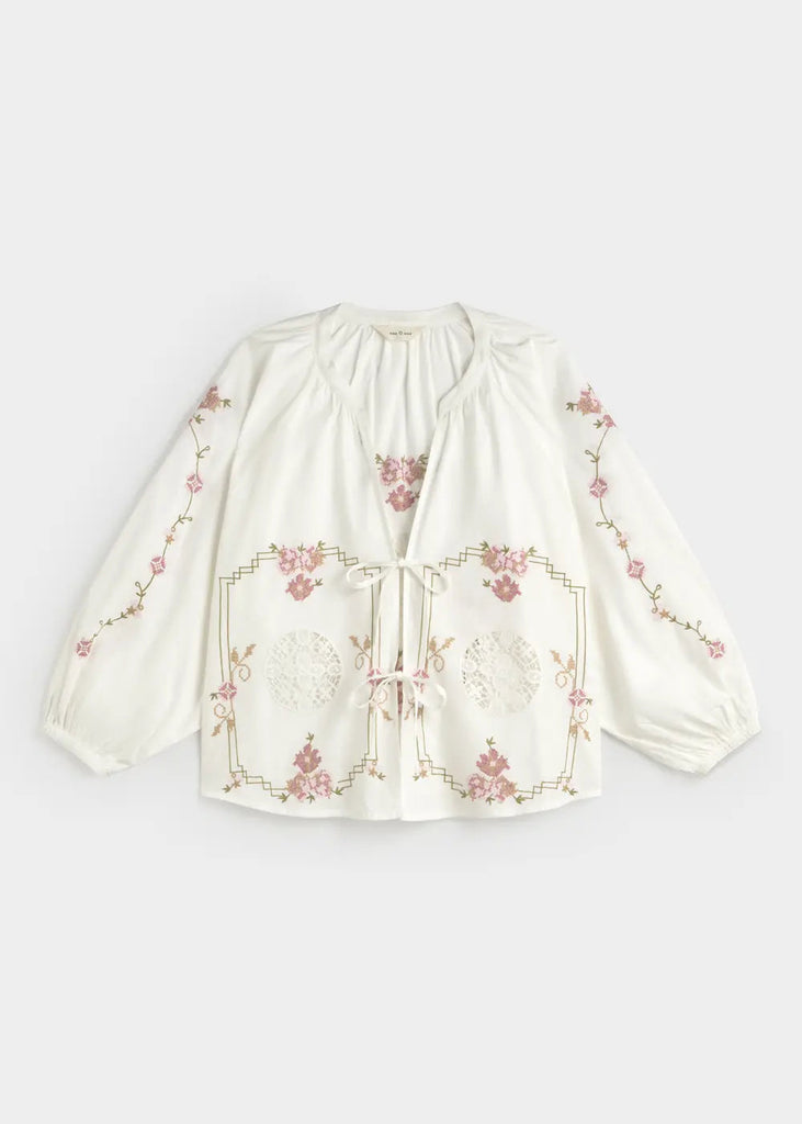 ese O ese Teresinha Cotton Blouse