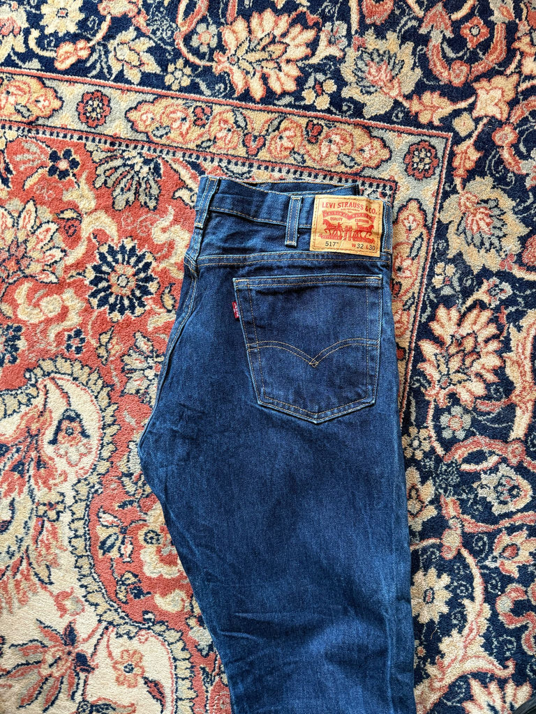 Vintage 517 Bootcut Levi in Classic Blue Wash