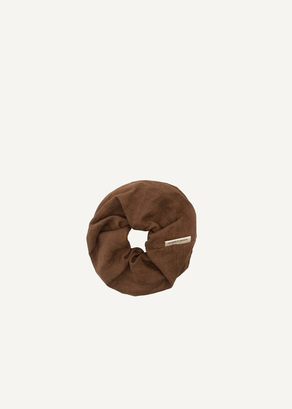 Scrunchie in Linen Oak