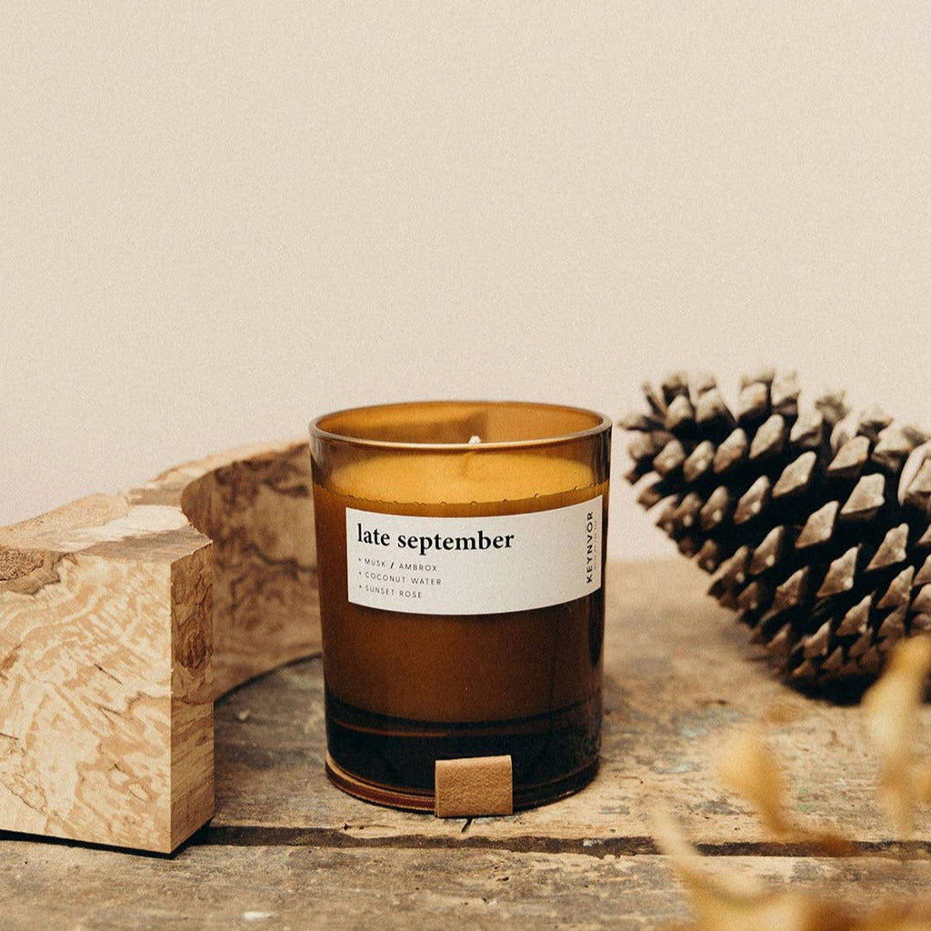 Late September | Coconut + Rose Candle