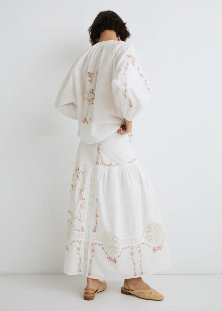 ese O ese Teresinha Cotton Skirt
