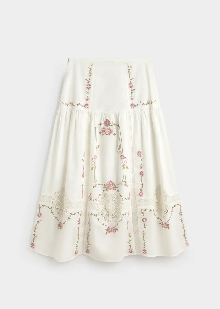 ese O ese Teresinha Cotton Skirt