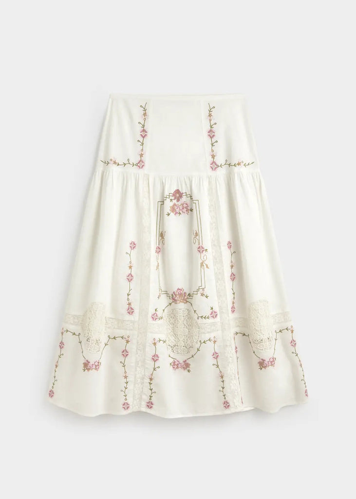 ese O ese Teresinha Cotton Skirt
