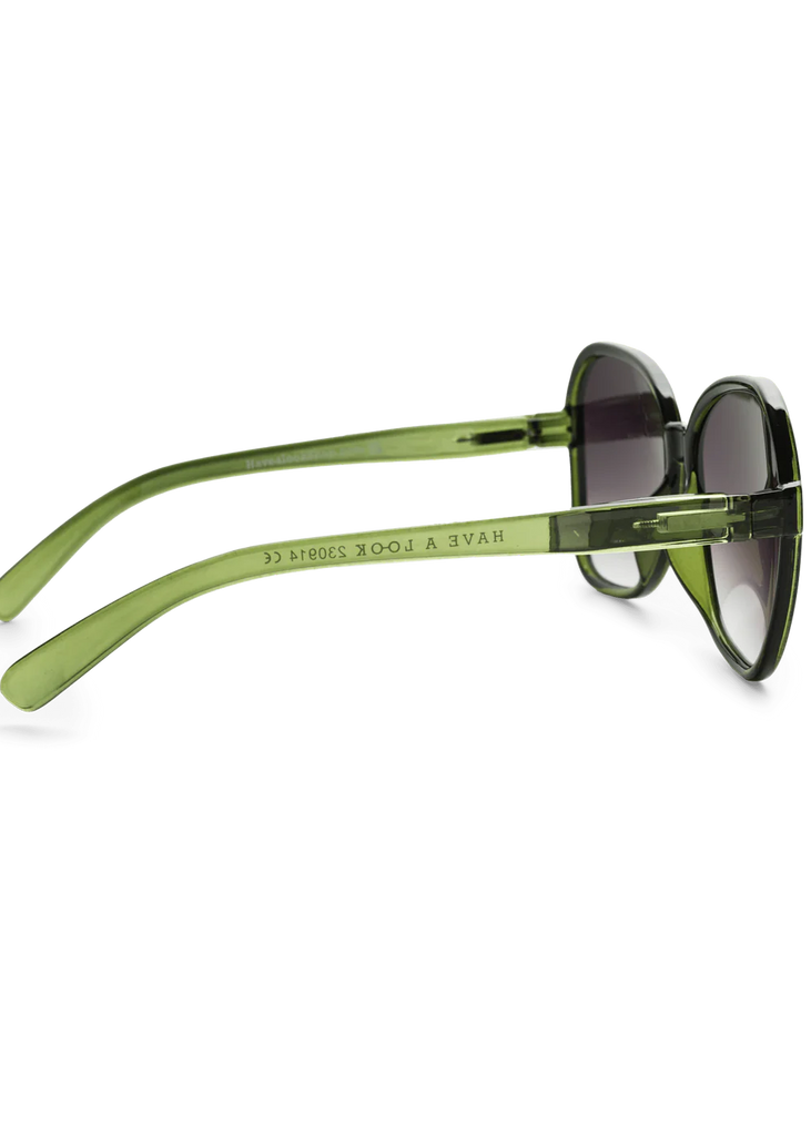 Have A Look Butterfly Sunglasses Green/ Black