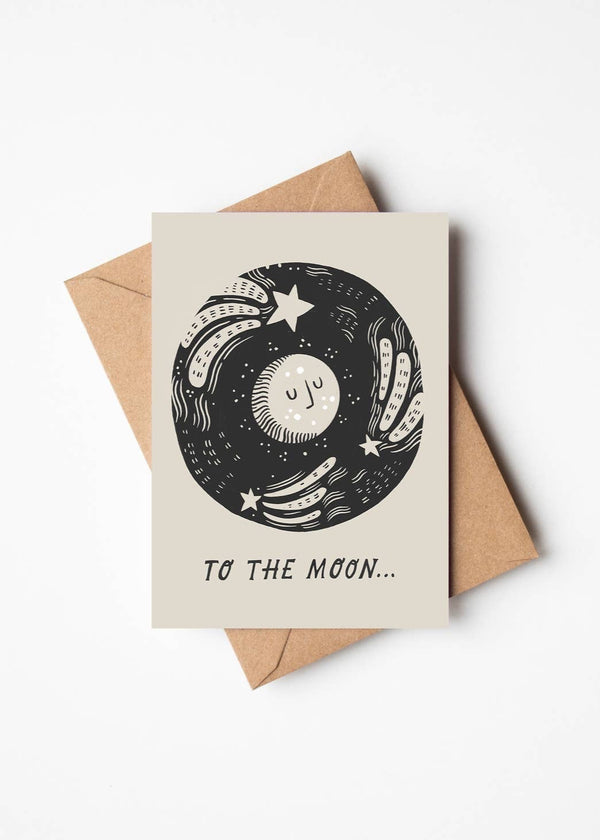 To The Moon Love Greetings Card

£3.50