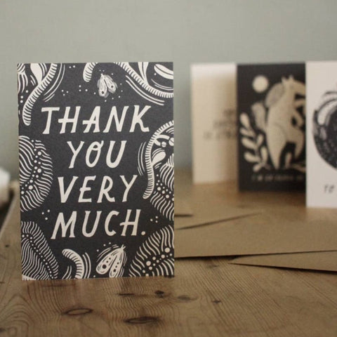 Lauren Marina - Thank You Very Much Greetings Card