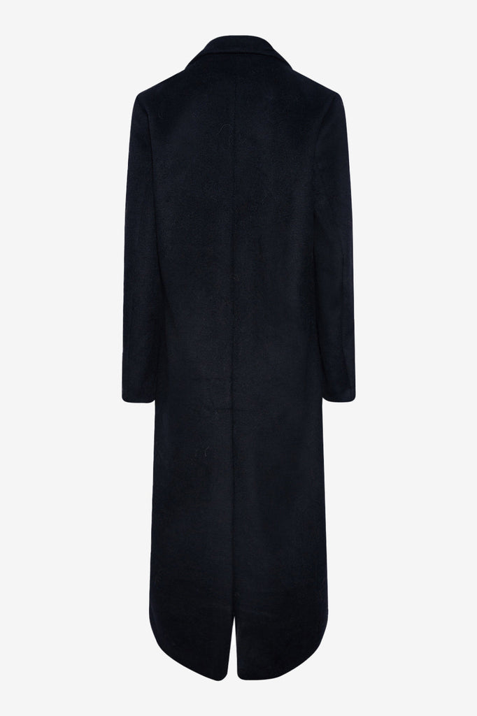 Noella Jaci long Line Coat in Black