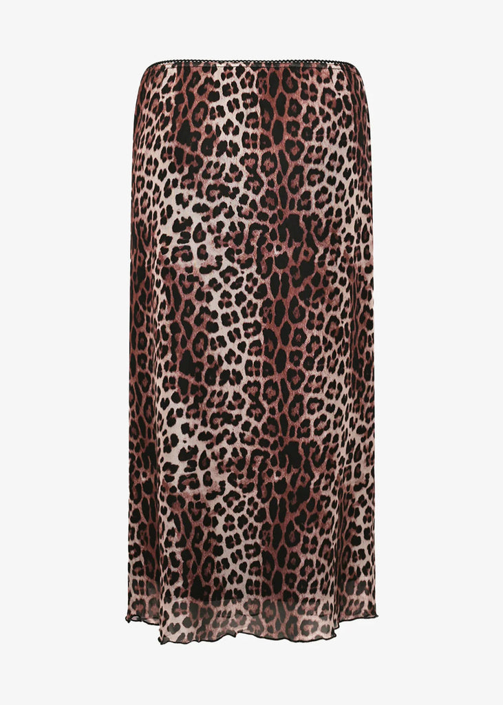 Jocelyn Skirt in Tawnee Print (Leopard Print)