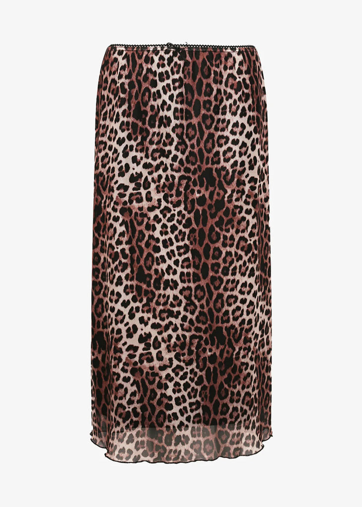 Jocelyn Skirt in Tawnee Print (Leopard Print)