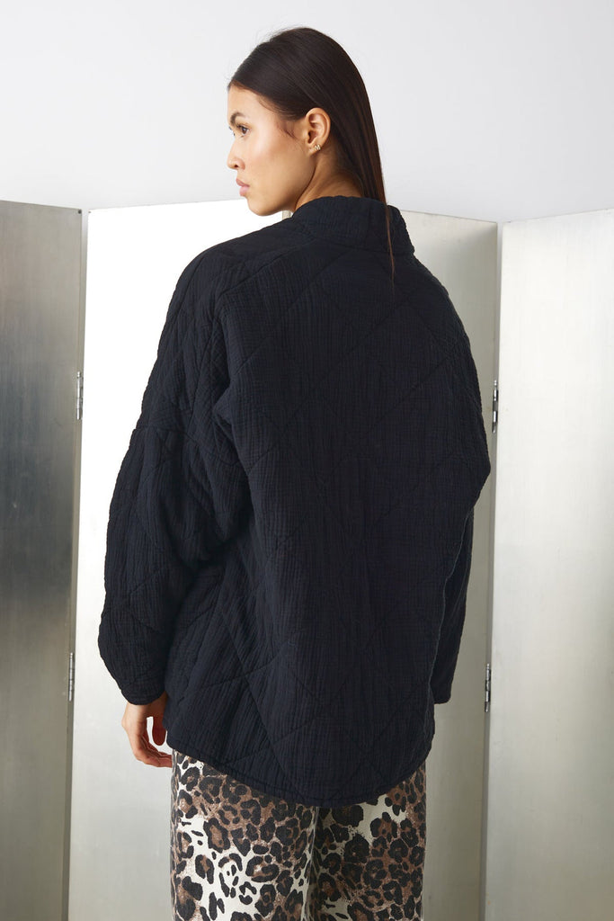 Noella Journey Jacket in Black Washed