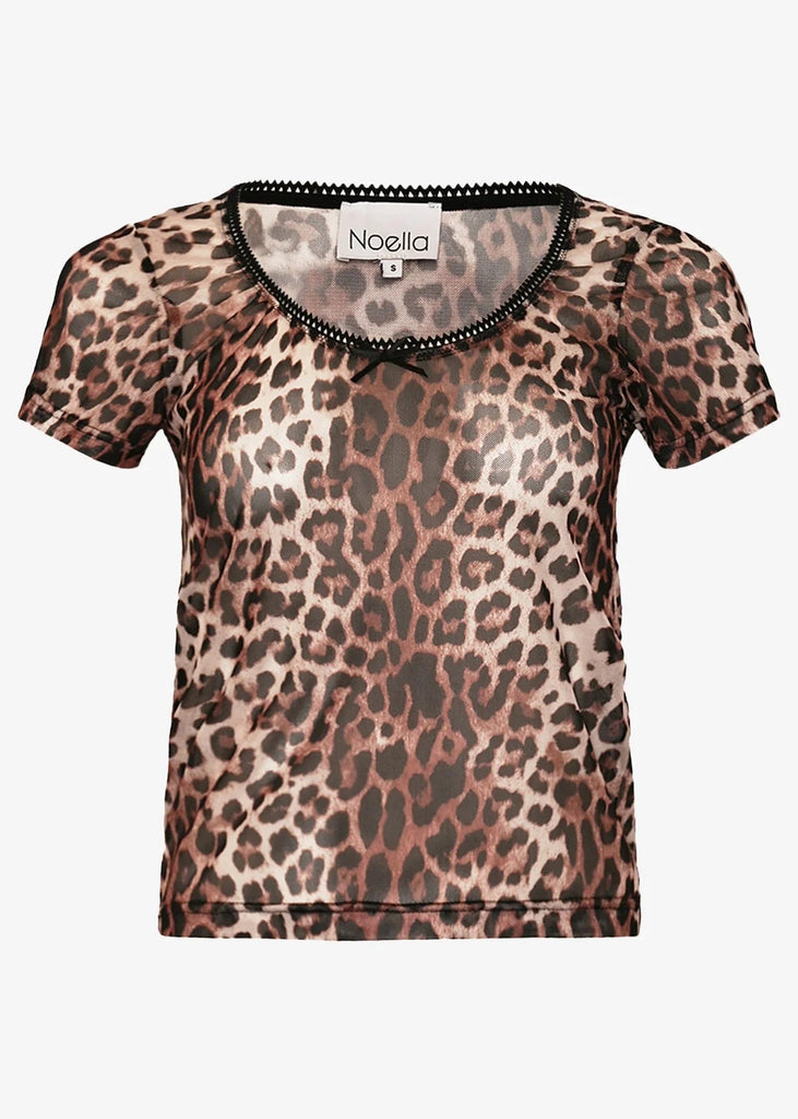 Noella Kilea Top Tawnee print (Leopard Print)