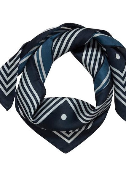 Fransa Fradottie Silky Scarf in Navy