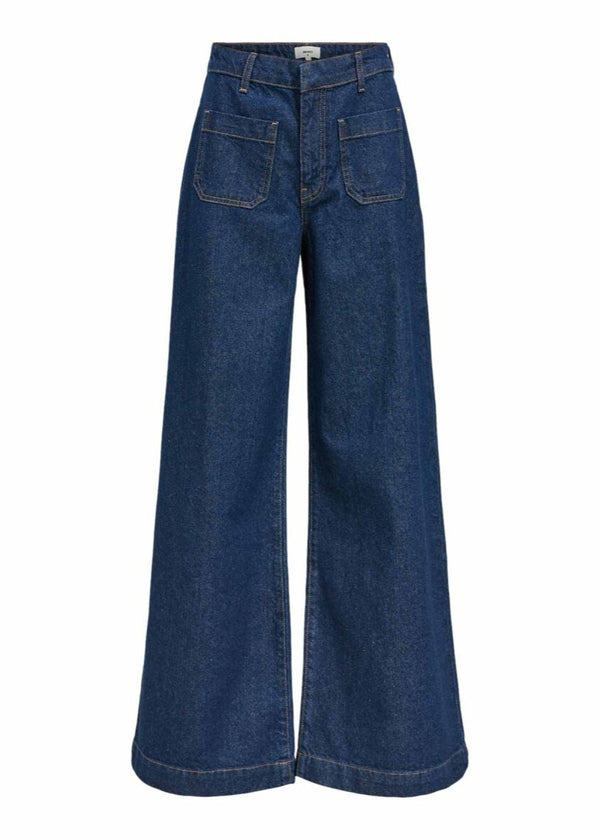 Object OBJSAVA Jeans - Dark Blue Denim