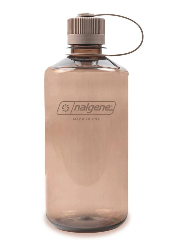 Nalgene Narrow Mouth Sustain 1L Water Bottle in Mocha