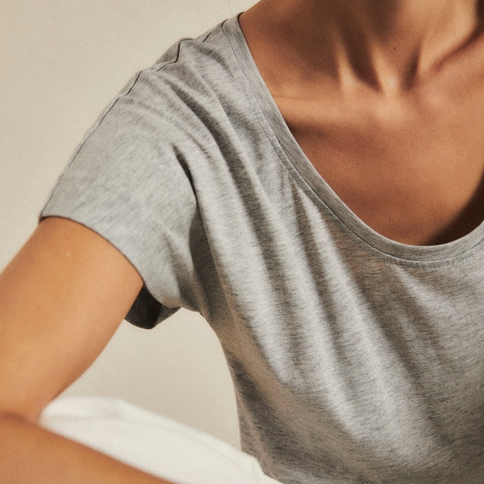ese O ese T Shirt Cotton Fluida In Grey